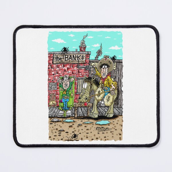 Item preview, Cowboy makes a Bank Withdrawal designed and sold by bobtheartman.