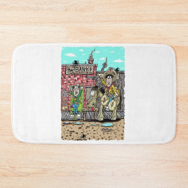 Item preview, Cowboy makes a Bank Withdrawal designed and sold by bobtheartman.