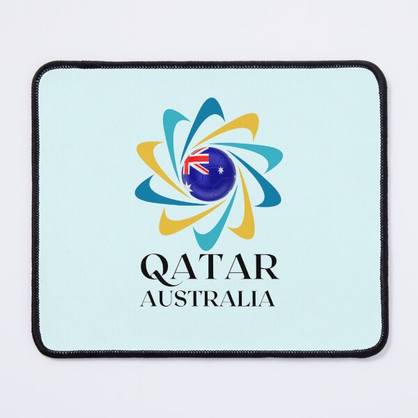 Item preview, Qatar Football soccer team Australia worldcup designed and sold by DesignsbyMona.