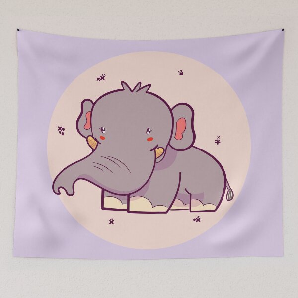 Item preview, Cute Elephant designed and sold by cutieotter.
