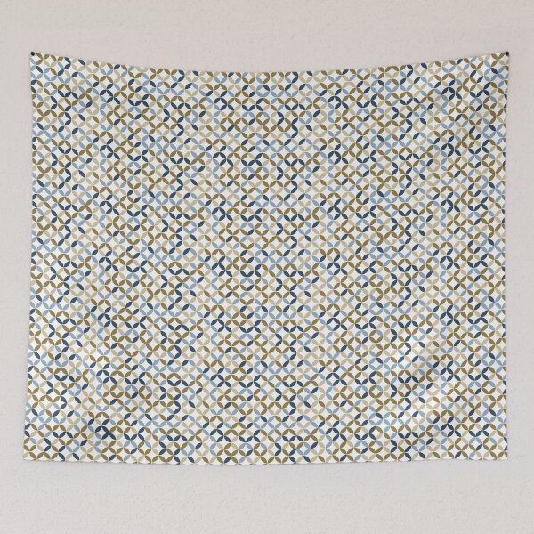 Item preview, Pattern blue brown designed and sold by eeZZeeDesign.