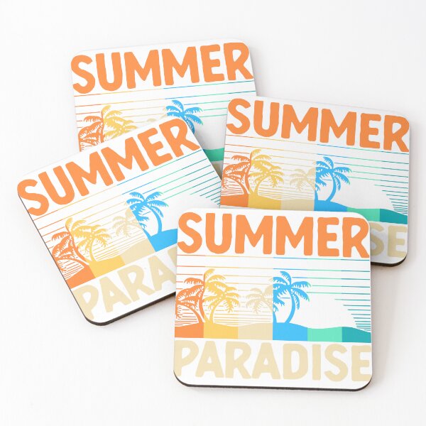 Item preview, Summer Paradise Essential tshirt  designed and sold by Flashy Flamingo.