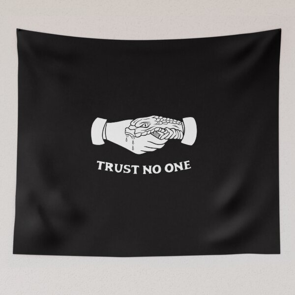 Item preview, Trust no one  designed and sold by OMG DSGN.