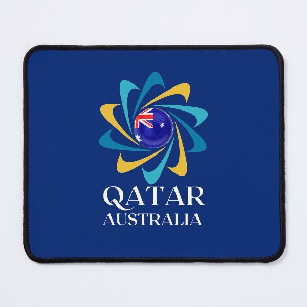 Item preview, Qatar Football soccer team Australia worldcup designed and sold by DesignsbyMona.