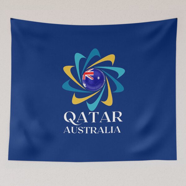 Item preview, Qatar Football soccer team Australia worldcup designed and sold by DesignsbyMona.