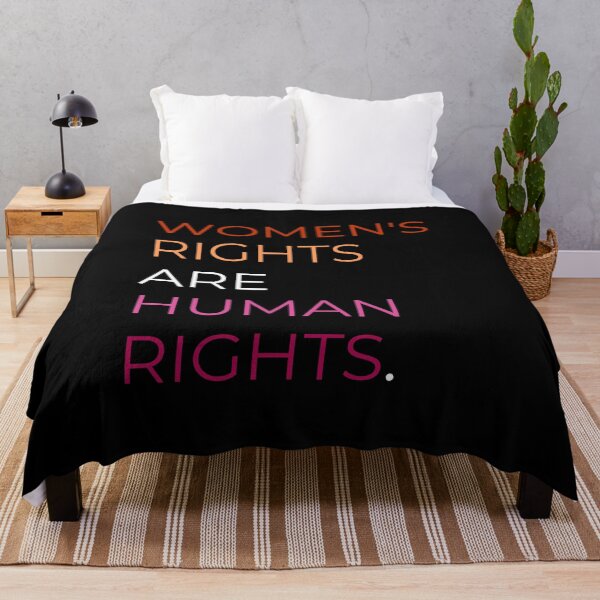 Item preview, Women's Rights Are Human Rights. Pro-Choice. Lesbian Pride designed and sold by Subtle Pride Shop.