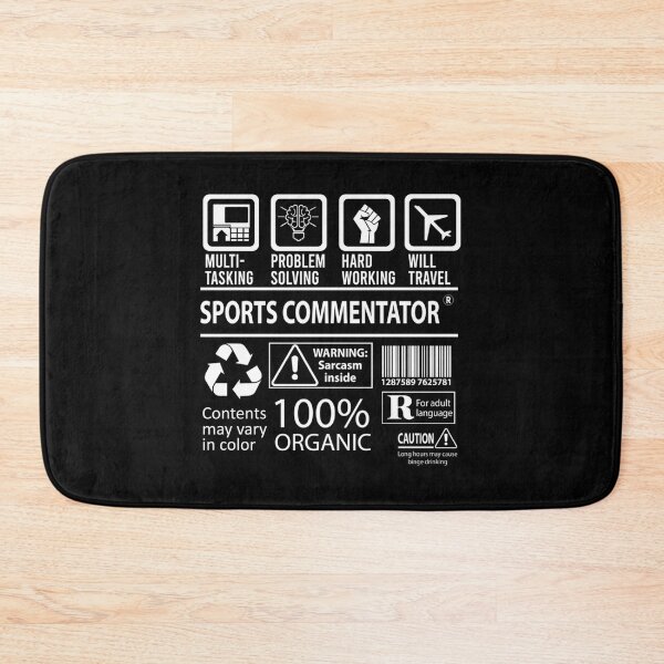 Item preview, Sports Commentator T Shirt Multitasking Job Gift Item Tee Essential T-Shirt designed and sold by marshacryjsy7.