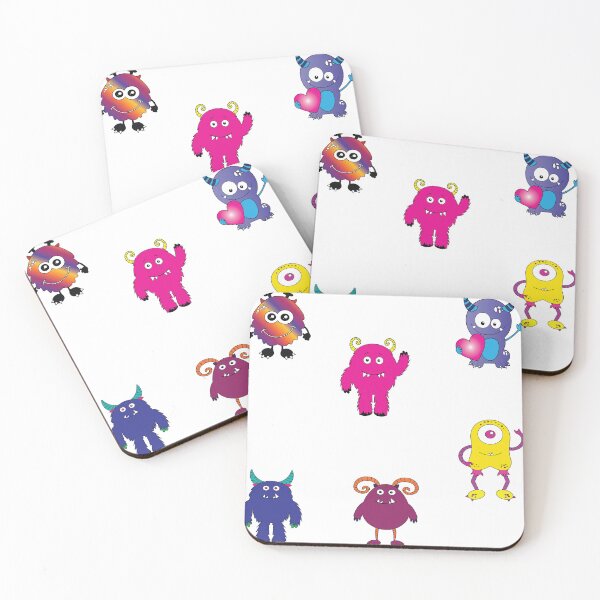 Item preview, Monster Sticker Sheet designed and sold by Lezbo1986.
