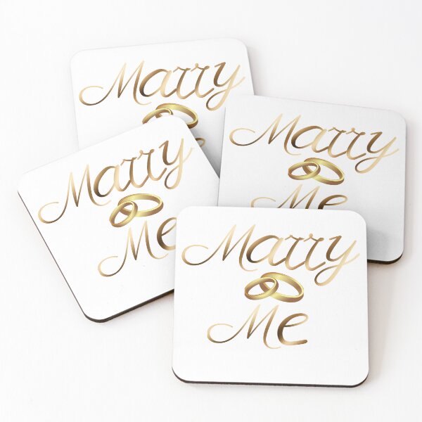 Item preview, Marry Me-White Background  designed and sold by Trendi61.