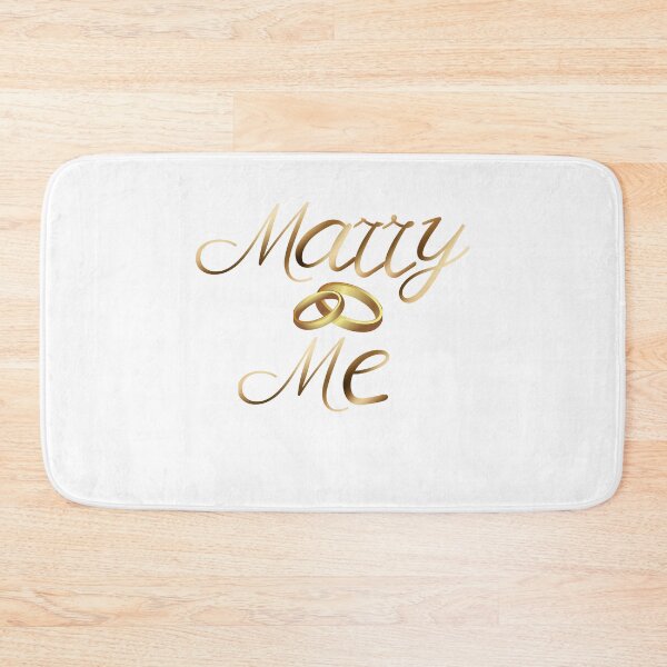 Item preview, Marry Me-White Background  designed and sold by Trendi61.
