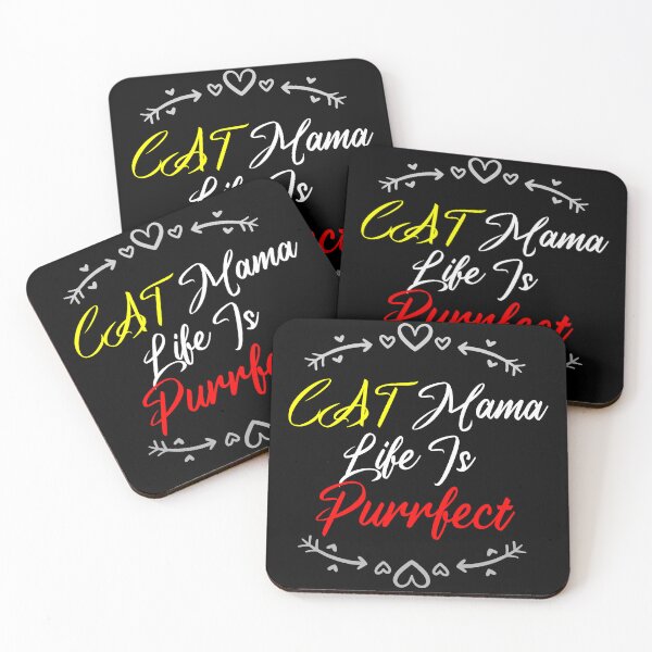 Artikelvorschau, Das Leben der Katzenmama ist purrfect entworfen und verkauft von ismastorino.
