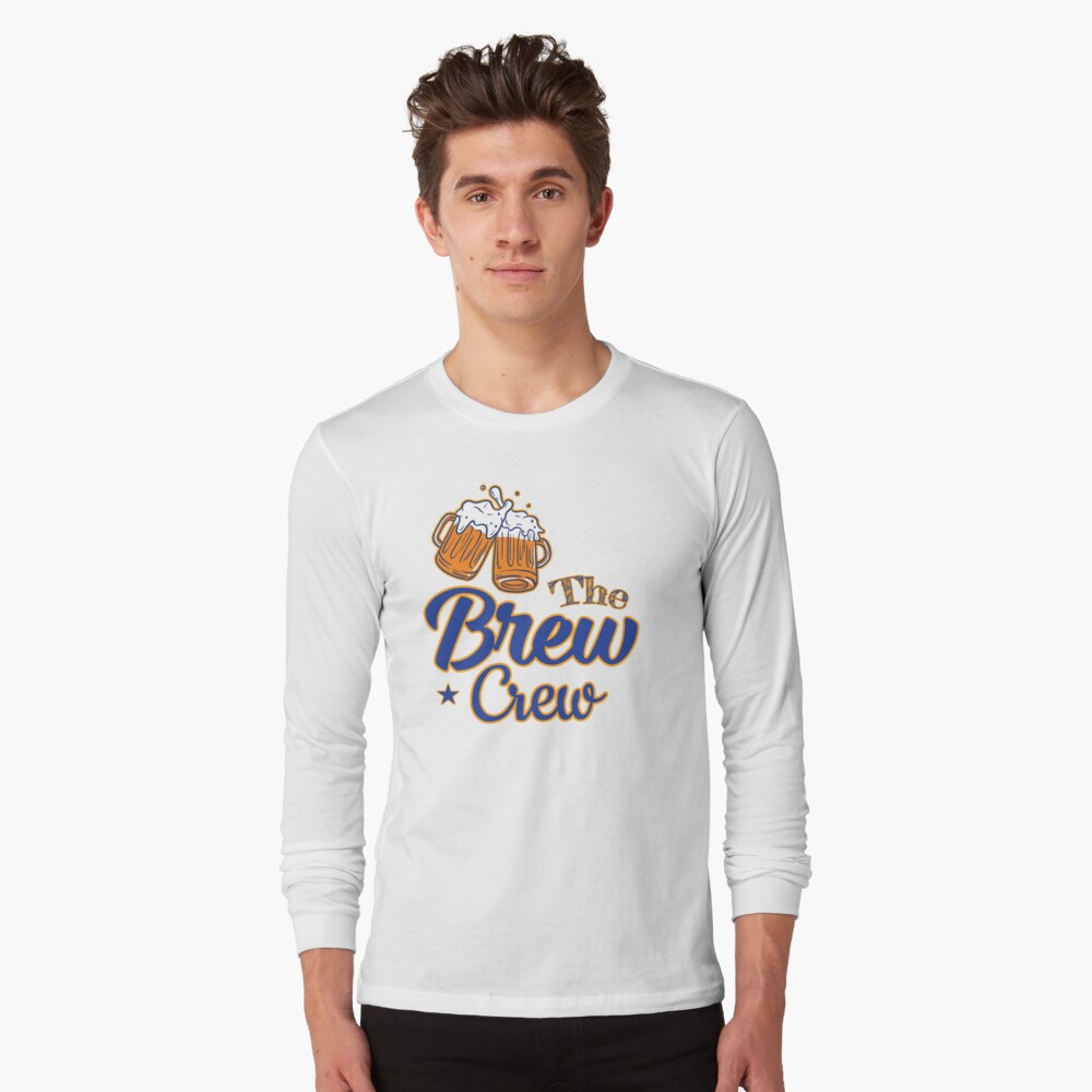 The Brew Crew T-shirt, High quality , Gift for Guys and Girls