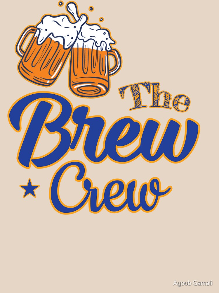 Brew Crew - White Essential T-Shirt for Sale by SaturdayACD