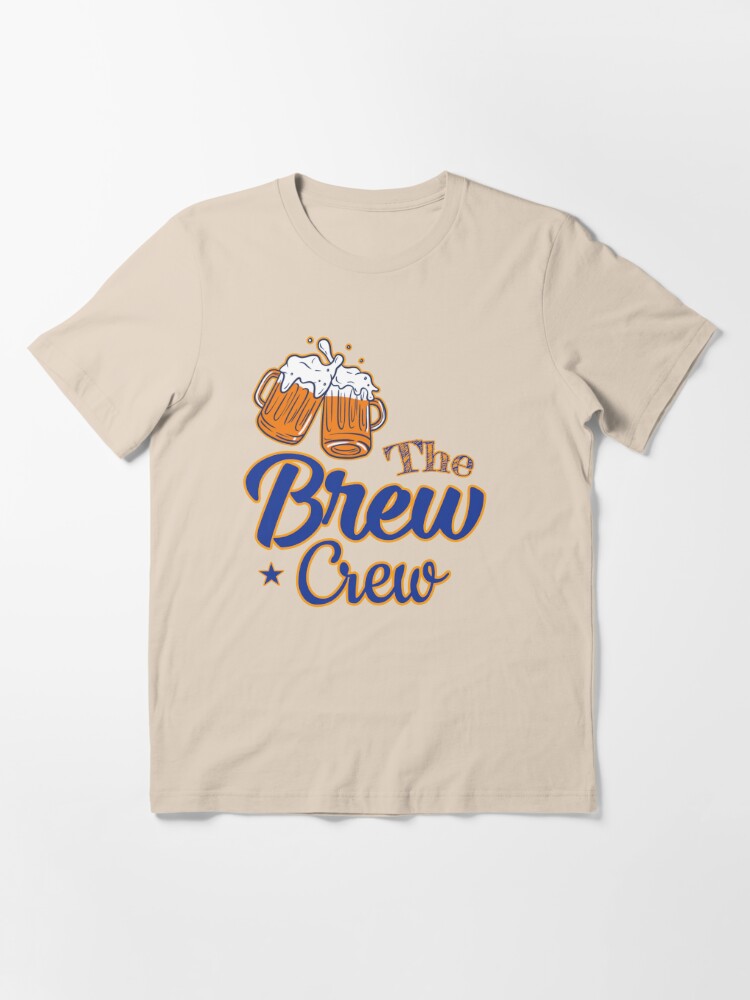 The Brew Crew T-shirt, High quality , Gift for Guys and Girls