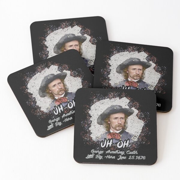 Item preview, Uh-Oh George Armstrong Custer little big horn June 25, 1876 designed and sold by Tattoohouse.