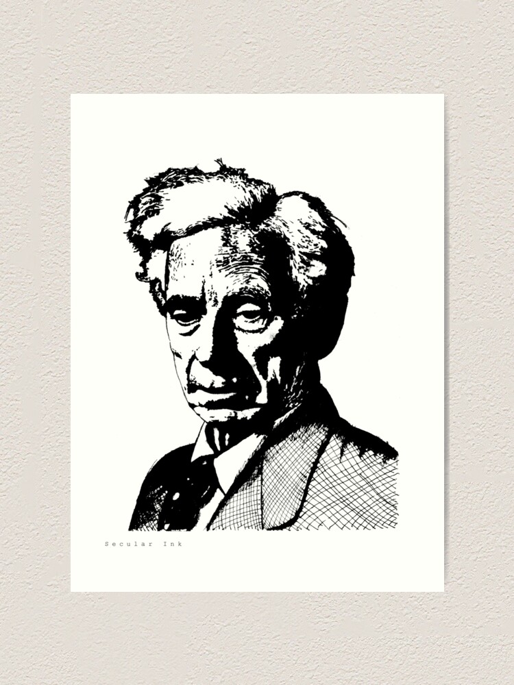 Bertrand Russell | Art Print