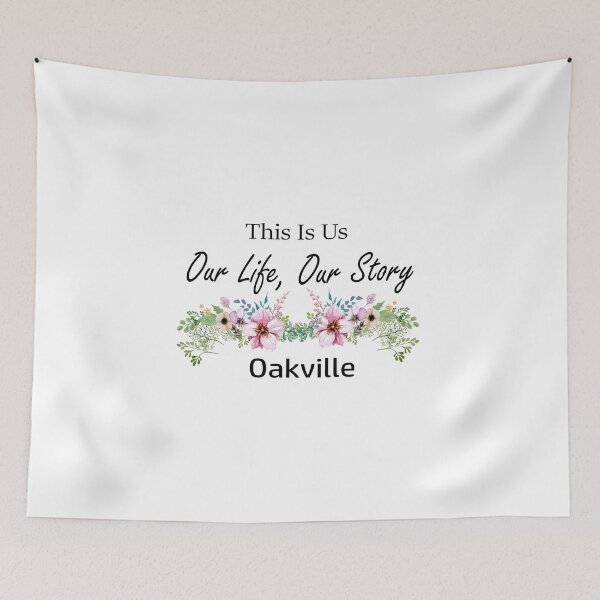Item preview, This is Us, Our Life, Our Story, Oakville, Cute Sign, Gifts ideas for her designed and sold by MCantonArt.