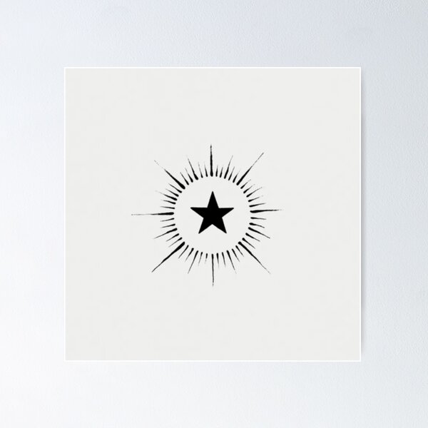 simple star design Poster