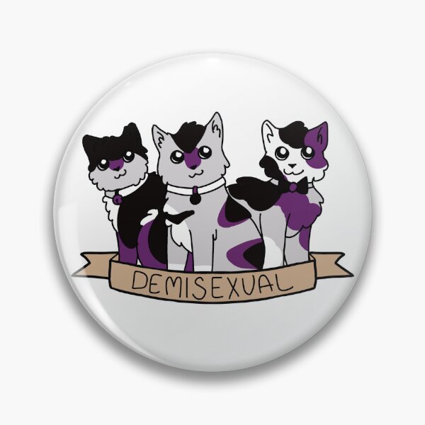 Item preview, gatos demisexuales designed and sold by WeirdQueer.