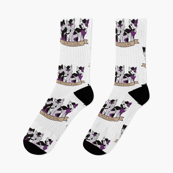 Item preview, gatos demisexuales designed and sold by WeirdQueer.