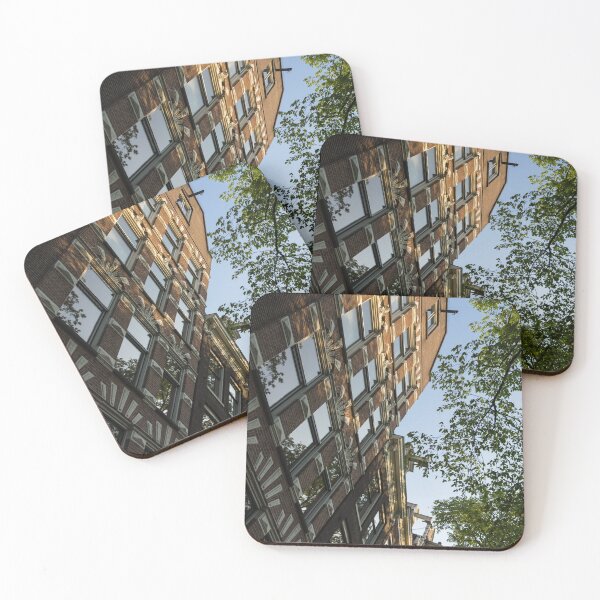 Item preview, Amsterdam Spring - Fancy Brickwork Glow - Right Vertical designed and sold by Georgia Mizuleva.