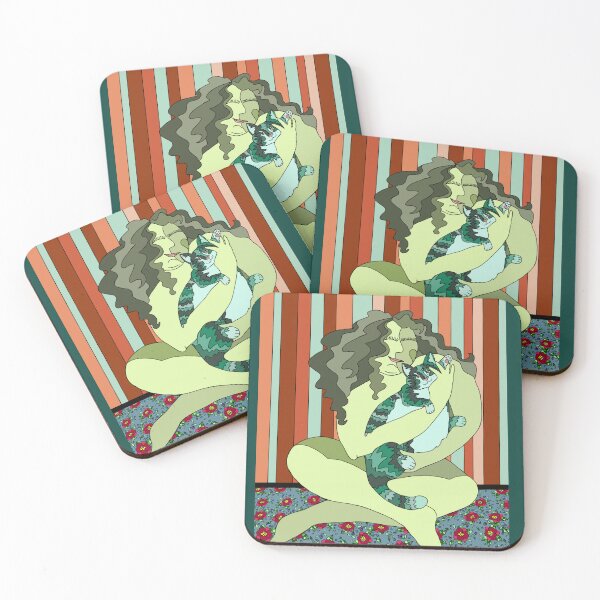 Item preview, Minty Kitty upgraded designed and sold by FloralsandBabes.