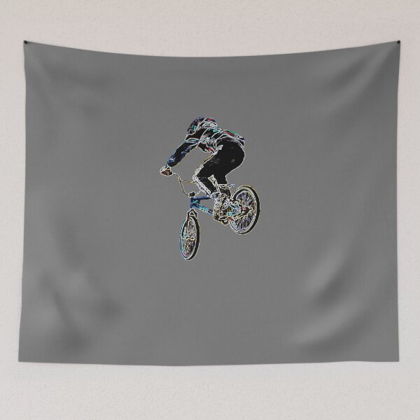 Item preview, bmx rider designed and sold by ricobarinas.