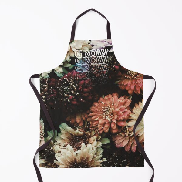 Item preview, GROW (above) - Fall Vibe Flowers, Autumn Aesthetic, Floral Background designed and sold by AliceSLee.