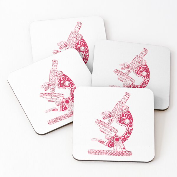 Item preview, Scientific Microscope Line Drawing (Beetle Crimson) designed and sold by littlecurlew.