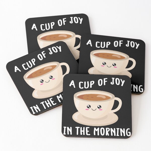 Item preview, A Cup Of Joy In The Morning designed and sold by cutieotter.