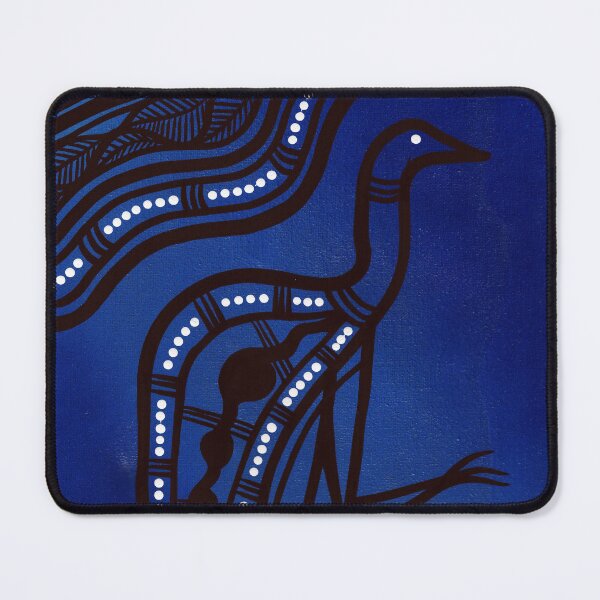 Item preview, Authentic Aboriginal Art - Emu (2022) designed and sold by HogarthArts.