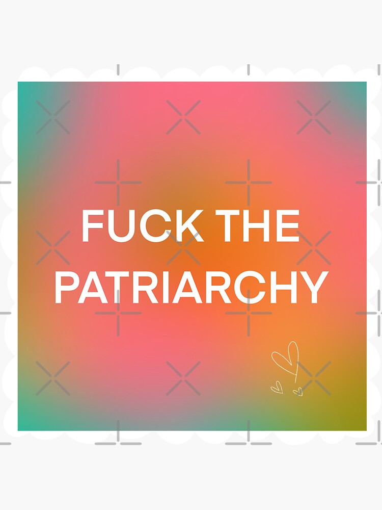"taylor swift all too well fuck the patriarchy lyrics" Sticker by