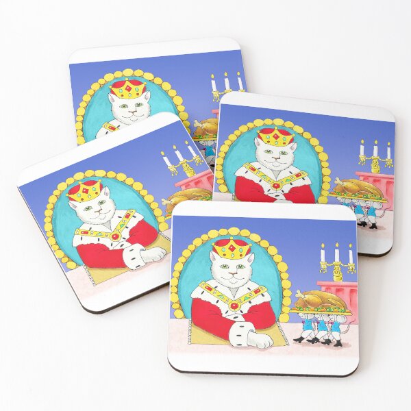 Item preview, "King Leo and the Feast (Cover)" designed and sold by gigiamal.