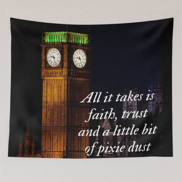 Item preview, peter pan quote designed and sold by broadwaygirl142.