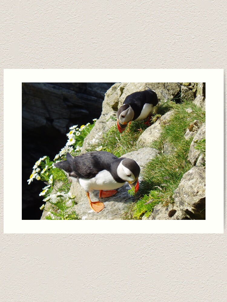 Alternate view of Housework - Puffin Style Art Print