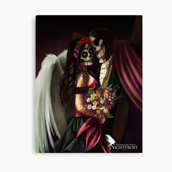 Love Beyond The Grave Canvas Print