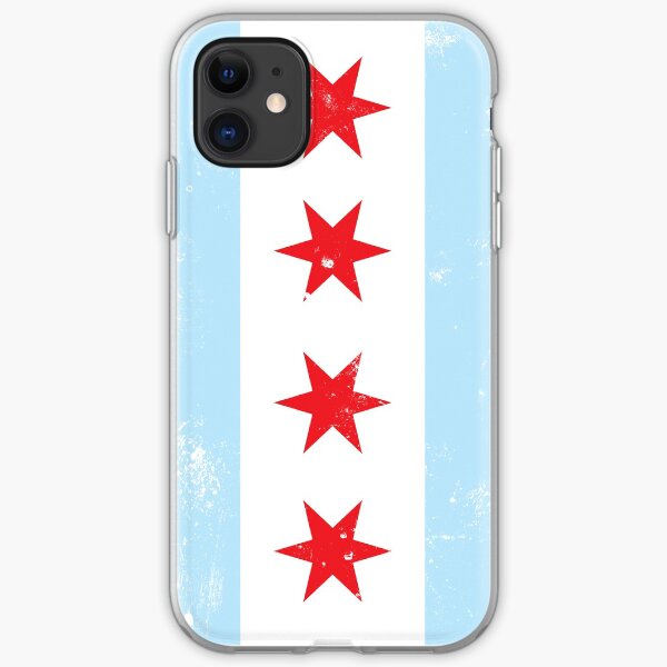 Chicago Flag iPhone Case iPhone Soft Case