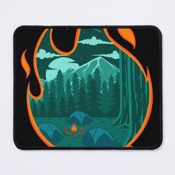Item preview, Campfire Adventure Camping T-Shirt designed and sold by LadaleStueckq.