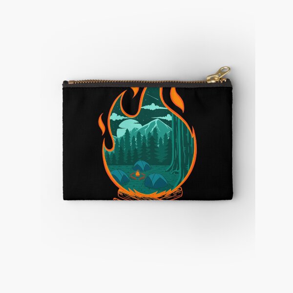 Item preview, Campfire Adventure Camping T-Shirt designed and sold by LadaleStueckq.