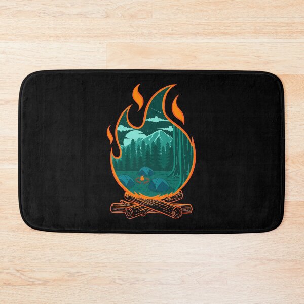 Item preview, Campfire Adventure Camping T-Shirt designed and sold by LadaleStueckq.