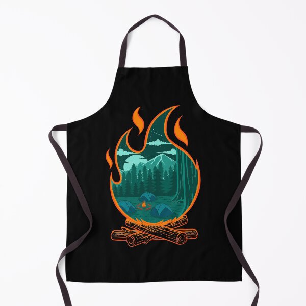 Item preview, Campfire Adventure Camping T-Shirt designed and sold by LadaleStueckq.