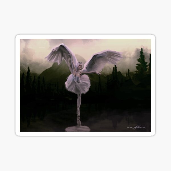 Swan Lake Sticker