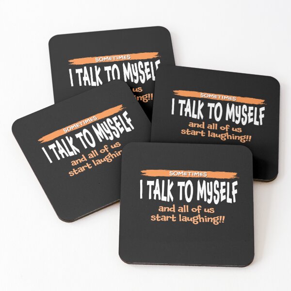 Item preview, Personal humor. Sometimes I talk to myself and all of us start laughing! designed and sold by studiohfy.