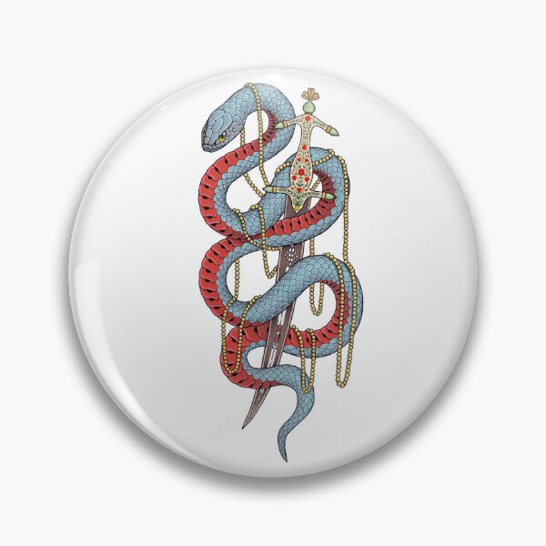 Item preview, Snake designed and sold by hibakhanart.