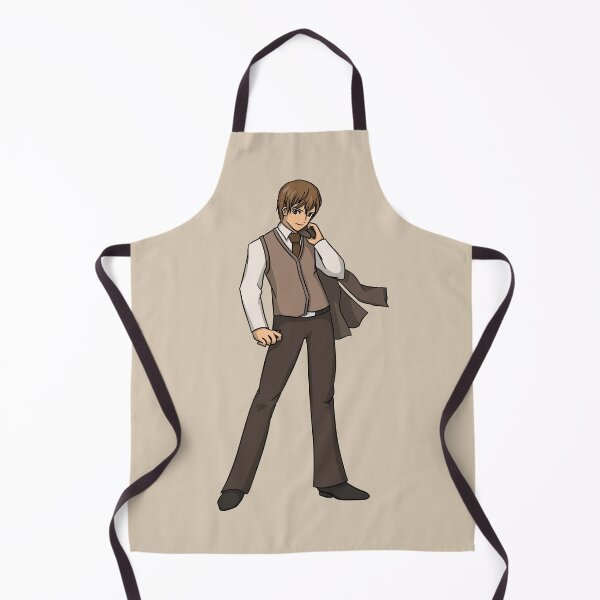 Item preview, Hot young man in anime style and brown suit designed and sold by HeatherPhn.