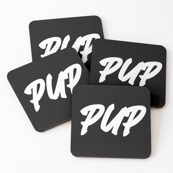 Item preview, PUP White Text designed and sold by RadicalAM.