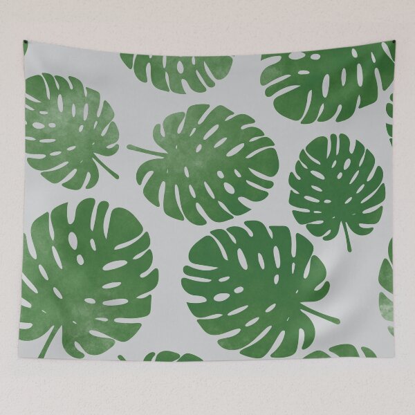 Item preview, Watercolor palm leaves pattern designed and sold by bigmoments.
