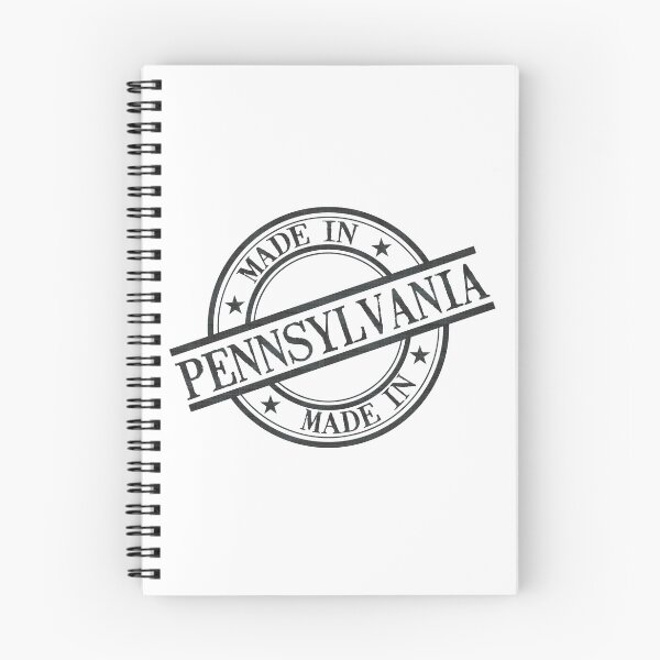 Item preview, Made In Pennsylvania Stamp Style Logo Symbol Black designed and sold by surgedesigns.