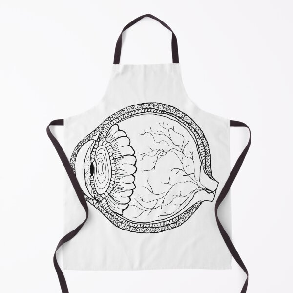 Item preview, Eye Line Drawing (Black and White) designed and sold by littlecurlew.