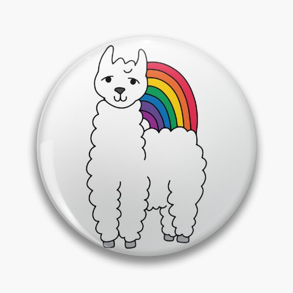 Item preview, Rainbow Llama designed and sold by murialbezanson.